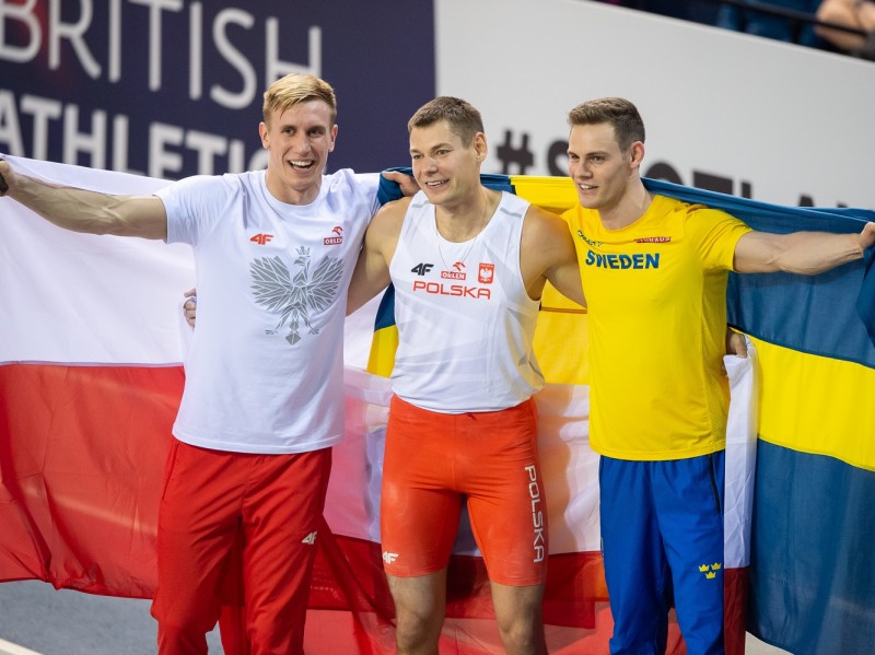 HME Glasgow 2019: dublet tyczkarzy - złoty Wojciechowski, srebrny Lisek! Swoboda najlepsza!