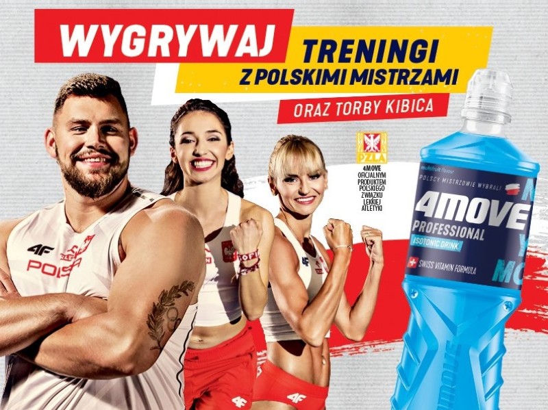 Wygrywaj trening z polskimi mistrzami oraz torby kibica