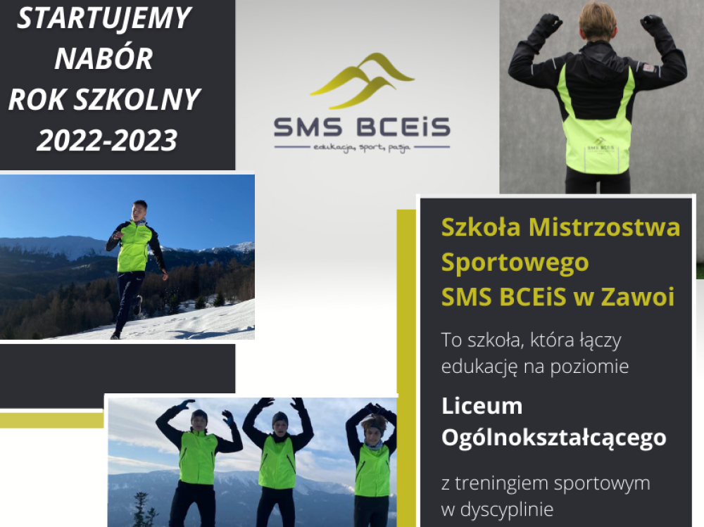 Zaproszenie do szkoły sportowej w Zawoi