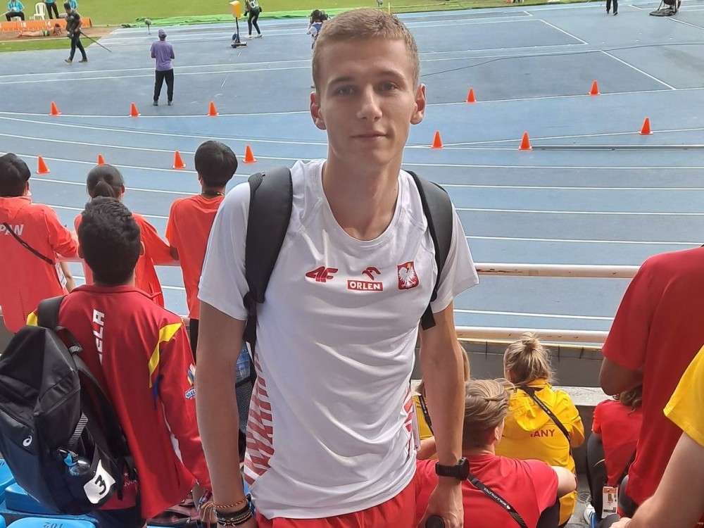 Cali: Kacper Lewalski czwarty na 800 metrów